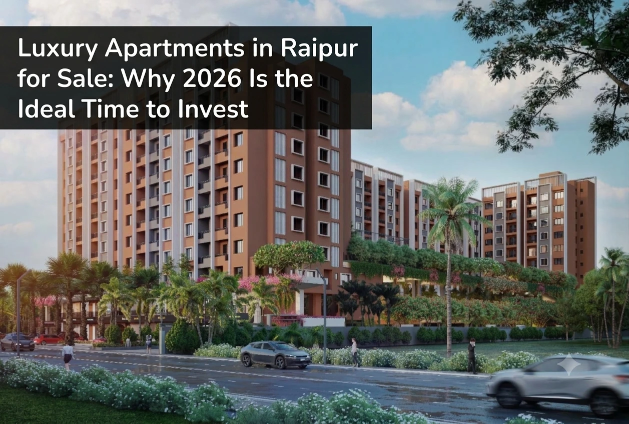 Luxury Apartments in Raipur for Sale: Why 2026 Is the Ideal Time to Invest